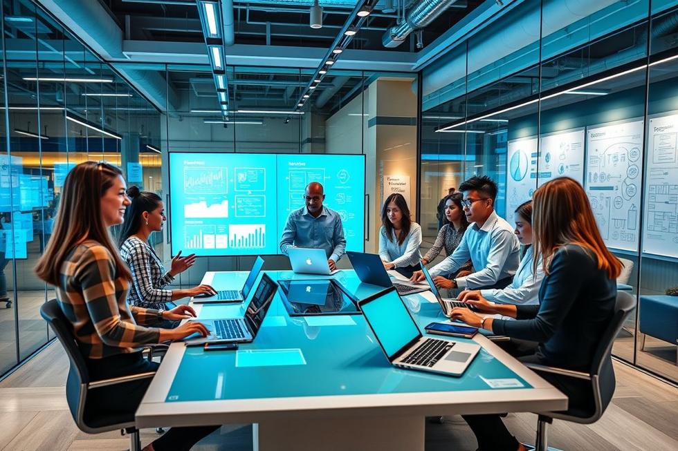 Ambiente colaborativo focado em automação de processos