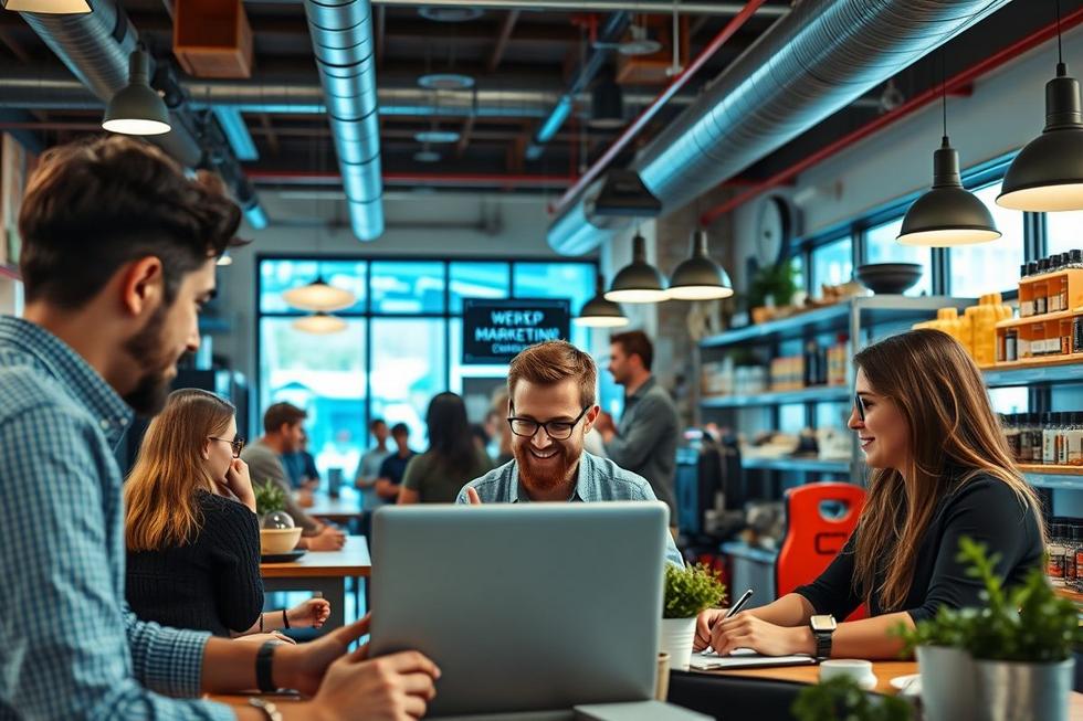 Um pequeno negócio mostrando como a gestão de redes sociais está impulsionando suas operações.