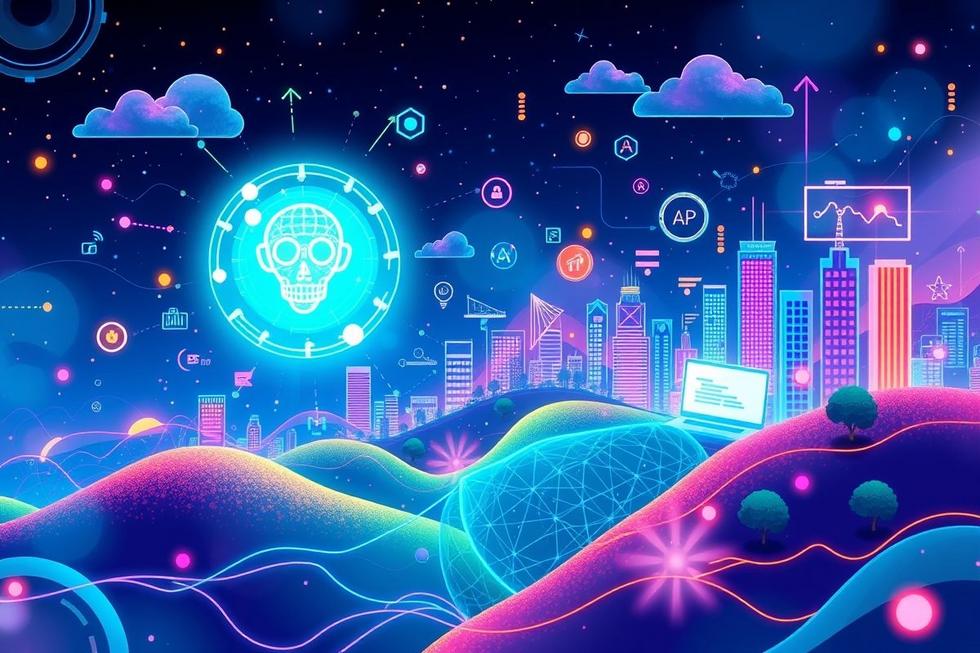 Visão do futuro do marketing digital incorporando inteligência artificial.