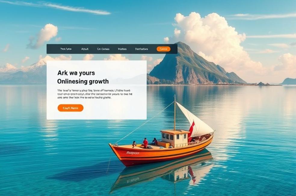 Agência de turismo envolvendo-se em estratégias de marketing digital.