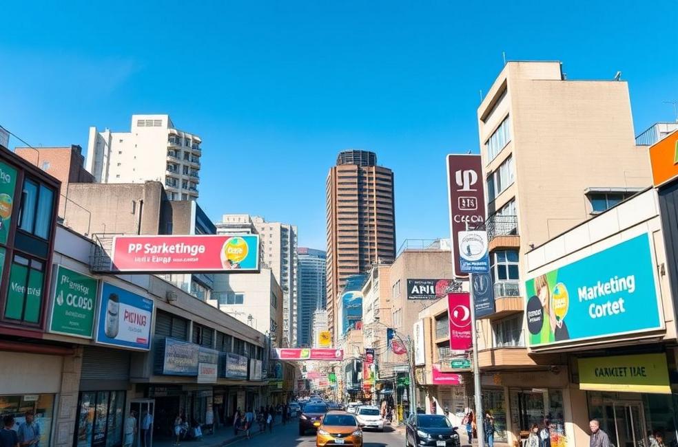 Vista da cidade de São Paulo cheia de atividades de negócios.