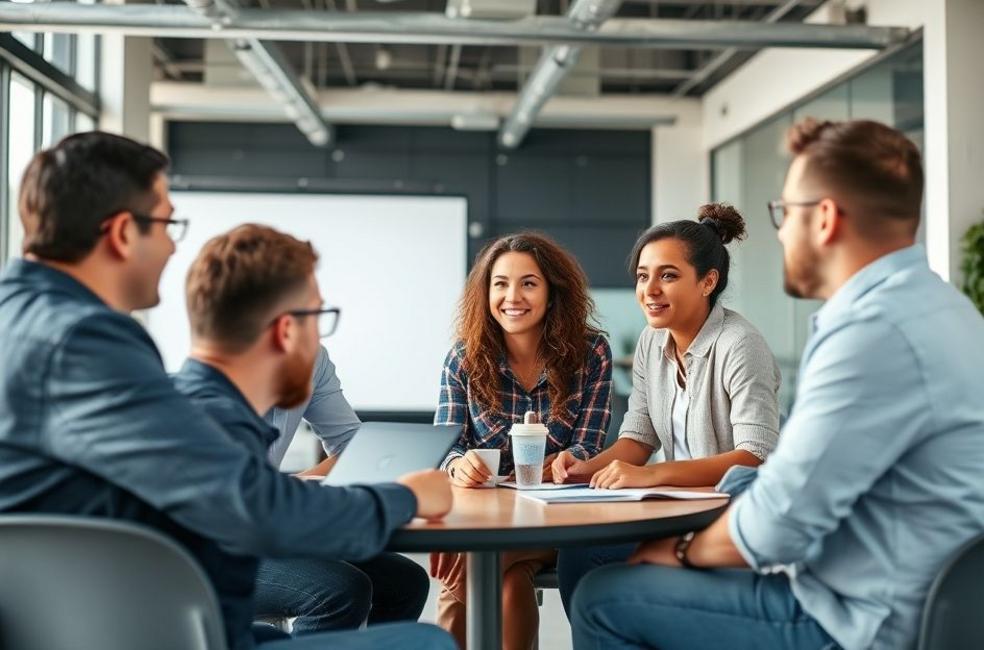 Colaboração entre empreendedores em Brasília